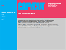 Tablet Screenshot of copycut.nl